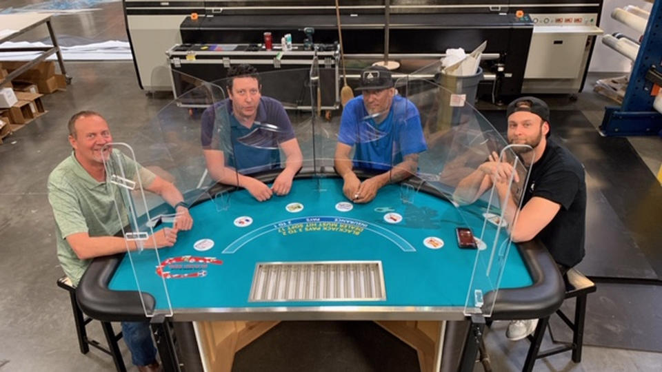 Las Vegas company designs, manufactures gaming barriers for casinos